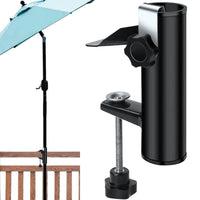 4 x RAW Customer Returns LEcylankEr parasol stand, parasol holder balcony railing, parasol holder balcony for the terrace, umbrella stand balcony for outdoor events, camping - RRP €59.76