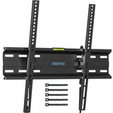 1 x RAW Customer Returns BONTEC TV Bracket for 23-60 Inch LED, LCD, Plasma and Curved TVs, Ultra Thin Tilting TV Wall Mount up to 45 kg, Max. VESA 400x400mm, TV Wall Mount with Cable Ties - RRP €14.75