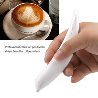 1 x RAW Customer Returns Fdit Coffee Cake Spice Pen Latte Art Pen Electric Cake Decoration Coffee Carving Pen Baking Pastry Tools REUSEABLE PACKAGING socialme-eu - RRP €11.71