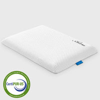 1 x RAW Customer Returns AOTOZE Low Pillow for Sleeping Memory Foam Bed Pillow Flat Pillow Thin Cushion 60 x 40 x 6 cm  - RRP €40.87