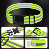 2 x Brand New AivaToba Reflective Band Bicycle Reflectors Children s Bracelet 5 pieces Reflector Belt Safety, Reflective Band for Running Jogging Cycling Dog Walking Running - RRP €13.7