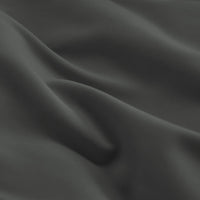 1 x RAW Customer Returns WAVVE bed linen 200x200 3-piece anthracite - duvet cover 200 x 200 set with pillowcases 80x80 cm, bed linen sets 2x2m made of microfiber with zip, soft and non-iron, grey - RRP €26.21