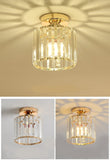 2 x RAW Customer Returns senlinren LED ceiling light, round modern crystal pendant light, dimmable chandelier lamp, crystal light, dimmable to cold white natural light warm white for living room, bedroom, hallway, dining room - RRP €57.32