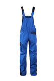 1 x RAW Customer Returns Prisma work dungarees for men with multifunctional and knee pockets - dungarees for men long ripstop royal blue EU50 - RRP €47.15