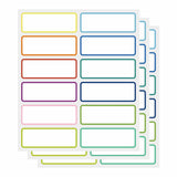 1 x RAW Customer Returns SVNOOC Reusable Dry Erase Labels for Organization, Storage Containers, Crafts, Jars, Pantry Labels, Removable Label for Office, School, Home, Gift, Choice - RRP €16.8