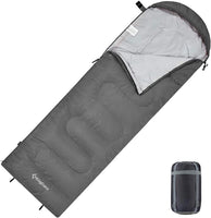 1 x RAW Customer Returns KingCamp Ultralight Single Large Mummy Sleeping Bag for Adults Camping Mountain Portable Summer Compression Bag 220 x 75cm - RRP €36.95