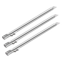 1 x RAW Customer Returns GFTIME 49.3cm stainless steel burner 67489 for Weber Genesis II 210 240, spare parts burner tube for Genesis II E-310, S-310, E-315, S-315, E-325, E-330, E-335, S- 335, S-345, 410 440 610 640, 3 pieces - RRP €19.99