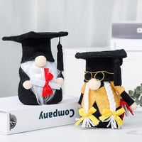 1 x Brand New Gohytal Doctorate Gnome, 2 Pieces Gnome Gifts for Back to School Gnome Figures Decoration Set, Graduation Gnome Gifts for Friend s Birthday for Students, Back to School, Graduation Party - RRP €19.2