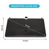 1 x RAW Customer Returns 18 Inch Phone Screen Magnifier, Mobile Screen Amplifier Phone Amplifier Screen Suitable for Watching Movies and Videos on a Smartphone - RRP €28.51