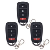 1 x RAW Customer Returns DieseRC 3 pcs Garage Door Remote Control Cloning Remote Control 433.92 Mhz Keychain Universal Wireless Remote Control KT16C  - RRP €20.99