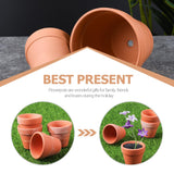 2 x Brand New Operitacx 20 Pack Indoor Pots for House Plants - Indoor Pots for Outdoor Plants - Small Ceramic Pots - Small Terracotta Pots - RRP €26.86