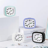 1 x RAW Customer Returns Edillas Alarm Clock Analog, Travel Alarm Clock Analog Without Ticking Noiseless with Light Snooze Function Simple Battery Operated Silent Table Clocks for Bedroom Office Clock Alarm Clock - RRP €13.99