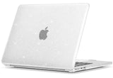 1 x RAW Customer Returns ZYB Case Compatible with MacBook Air 15 Inch M3 2024 M2 2023, Model A3114 A2941, Ultra Thin Protective Hard Shell Hard Case, Glitter Transparent - RRP €17.8