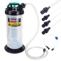 1 x RAW Customer Returns OULUTO 5.3L manual oil suction pump, liquid suction pump, hand pump with 6 hoses, transmission fluid oil pump, engine oil pump - RRP €76.72