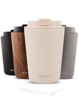 1 x RAW Customer Returns MAMEIDO thermal mug 350ml, 470ml 700ml - leak-proof coffee mug to go made of stainless steel, double-walled insulated, leak-proof - coffee to go mug keeps you warm Ivory Beige, 0.35l  - RRP €27.99