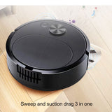 1 x RAW Customer Returns Robot Vacuum Cleaner, Quiet Robot Vacuum Cleaner with Powerful Suction Cleans Hard Floors and Low-Pile Carpets, Ideal for Pets - RRP €21.08