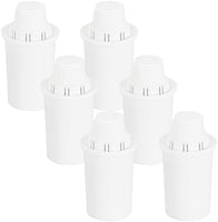 1 x RAW Customer Returns DAFI Universal Water Filter Cartridges Water Filter, Plastic, White, 6 Pieces 1 Pack , 6 - RRP €21.6