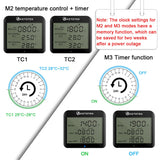 1 x RAW Customer Returns KETOTEK Digital Thermostat Socket Day Night Temperature Controller Sockets 100-250V Heating Cooling Temperature Switch with Sensor Timer Controller for Greenhouse Reptiles Refrigerator - RRP €27.99