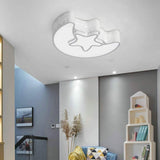 1 x RAW Customer Returns Dimmable LED Ceiling Light, LED Moon and Star Chandelier, Dimmable Brightness and Color Temperature, Modern LED Ceiling Lamp with Remote Control for Bedroom Children s Room - RRP €91.36