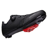 1 x RAW Customer Returns Cycling Shoes Men Women Road MTB Bike Shoes Compatible SPD SPD-SL Delta Pedal Lockout, Breathable Bicycle Peloton Shoes Black EU46 - RRP €60.49