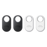 1 x RAW Customer Returns Samsung Galaxy SmartTag2 Bluetooth Tracker, Compass View, Nearby Search, Up to 500 Days Battery Life, Waterproof, Black White 4 Pack  - RRP €85.2