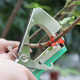 1 x RAW Customer Returns HIVIEW Plant Tying Machine Alloy Tomato UVA Flower Vegetable Vineyard Hand Tying Tool with 10 Rolls Tape and 1 Box Staples - RRP €29.94