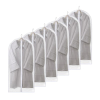 8 x Brand New SVUPUE Garment Bag Suit Long, Pack of 6 Garment Bags Long, for storing shirts, skirts and suits, 60 x 120 cm - RRP €163.2