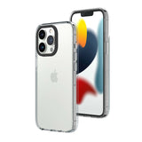 1 x RAW Customer Returns RhinoShield Crystal Clear Case compatible with iPhone 13 Pro Advanced yellowing resistance, high transparency, customizable and transparent protective case - black camera ring - RRP €37.99