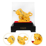 4 x Brand New Warmhm 1 Piece 2021 Bull Ornament Car Decoration House Decoration For Home Table Decoration Wealth Figurine House Ornaments Ox Sculpture Desk Ox Statue Decoration - RRP €145.96