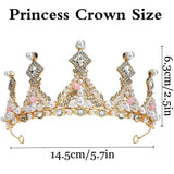 10 x Brand New YGCHEN Princess tiara wedding crown tiara crystal crown crown women s tiara girls tiara rhinestone hair accessories headband birthday crown children crystal tiara - RRP €141.1