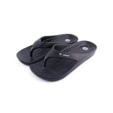 1 x RAW Customer Returns R-ISLAND FlipFlop Summer Flip Flop for Men, EVA Non-Slip Lightweight, Ideal for Beach, Pool, Home Outdoor and Indoor, Black, 45 EU - RRP €60.0