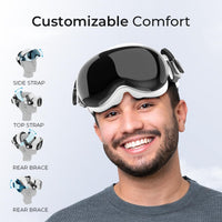 1 x RAW Customer Returns Adicop Elite Strap Compatible with Apple Vision Pro, Replacement Elite Strap Accessory for Vision Pro, Improved Support and Comfort in VR - RRP €35.99