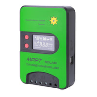 1 x RAW Customer Returns HUGOOME MPPT 75V 20A 12 24-Volt Solar Charge Controller Regulator for Gel Sealed Flooded and Lithium Battery, Built-in Bluetooth with iConnect App for Smartphone Pairing MPPT-20ABT  - RRP €68.71