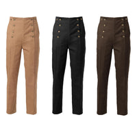 1 x RAW Customer Returns BPURB Men s Victorian Pants Cosplay Costume Vintage Steampunk Gothic Punk Trousers - RRP €40.33