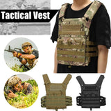 1 x Brand New Ownant Tactical Vest Camouflage Combat Vest tactical vest Camouflage Fight Vest for Outdoor Cs Field Game Combat Hunting Camping Hiking khaki  - RRP €50.99