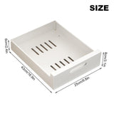 1 x RAW Customer Returns KMQRDZi Pull out Cabinet Organizer, Extendable Cabinet Organizer, Sliding Drawer with Roll-out Pull-out, Kitchen Cabinet for Pots, for Kitchen Base Cabinet Organization, Pack of 2 White, 25cm  - RRP €93.06