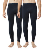 1 x RAW Customer Returns LAPASA Men s Thermal Tights Winter Thermal Pants Warm Thermal Long Johns Pack of 2 Thermoflux 200 M56 L Navy Blue Pack of 2 200 - RRP €30.24