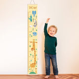 1 x Brand New RONGYI Children s Wall Chart, Children s Growth Ruler 60-180cm, with Hanging Hook Children s Growth, for Children Bedroom Nursery Removable Wall Decoration - RRP €19.2