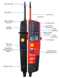 1 x RAW Customer Returns Voltage Tester and Continuity Tester, UNI-T UT18C Multifunction Waterproof Digital Voltage Meter Voltmeter Voltage Tester 12V 690V AC DC Automatic Range LCD Display - RRP €57.99