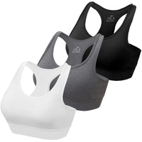 1 x RAW Customer Returns HBselect sports bra bustier women s bralette seamless with padding sportswear polyester fiber without underwire breathable jogging yoga jumping fitness - RRP €26.21