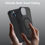 1 x RAW Customer Returns BENKS Magnetic iPhone 15 Case Compatible with Magsafe, SGS Military Grade Protection Phone Case iPhone 15 Case Translucent Matte Ultimate Touch Feeling Shockproof Thin Protective Case - RRP €24.59