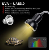 1 x RAW Customer Returns Turtle heat lamp reptile terrarium lamp, 25W reptile heating lamp UV heat spot lamp E27 UVA UVB heat lamp aquarium animal accessories for turtle, lizard, snake, amphibians - RRP €20.99