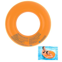 1 x RAW Customer Returns Swimming ring inflatable, XiXiRan swimming ring adults, swimming rings large, swimming ring fluorescence, thickening of the swimming ring, inflatable swimming ring diameter 85 cm for the pool, beach, summer orange  - RRP €12.48