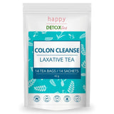 1 x RAW Customer Returns Happy Detox Tea - Colon Cleanse - Detoxification - Losing Weight - 4 weeks - 14 tea bags - RRP €18.9