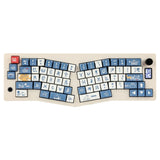 1 x RAW Customer Returns EPOMAKER CIDOO ABM066 Alice Mechanical Keyboard Bluetooth 2.4Ghz wireless Type-C and Compatible with Via and Hot-Swap, with Screen, Knob, NKRO, RGB Backlight, PBT Keys, for Win Mac Office White  - RRP €109.99