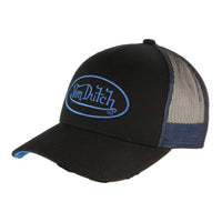 1 x RAW Customer Returns Von Dutch - Men s Baseball Cap Neo Blue Black Size One Size, blue - RRP €37.08