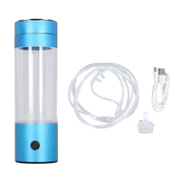 1 x RAW Customer Returns 300Ml Portable Hydrogen Water Bottle with Nasal Tube, 3000 PPB Hydrogen Rich Water Maker Bottle, Hydrogen Water Generator for Home Travel - RRP €76.21