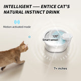 2 x Brand New uahpet 2L Ultra Quiet Automatic Wireless Cat Fountain, Battery Operated and USB Rechargeable Cat Fountain, for Cats and Small Dogs - RRP €82.12