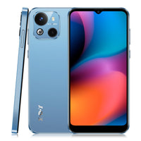 1 x RAW Customer Returns XGODY Cell Phone Without Contract X18, Smartphone Cheap 4G Android 10 New Cell Phone with 4000mAh and 6.3 Display, 2GB 16GB 256GB Expandable, Dual SIM Quad Core, 8MP 5MP, Face ID GPS Cell Phone Blue  - RRP €70.58