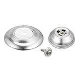 1 x Brand New sourcing map 4pcs Universal Pot Lid Knob Stainless Steel Replacement Knob 58x41x30mm for Pot Lid Cover - RRP €8.05